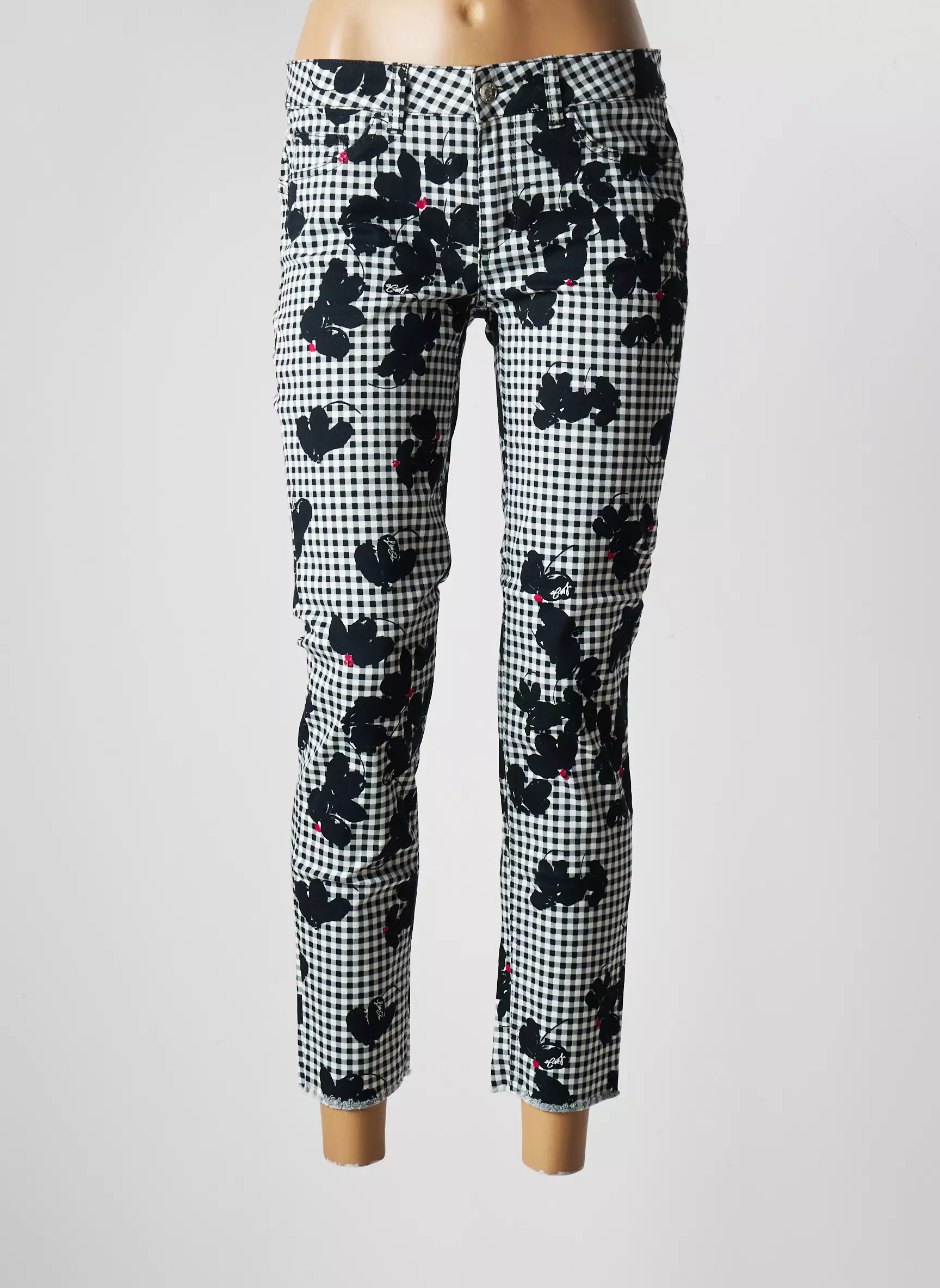 Liu Jo Pantalon7 8 Femme couleur noir