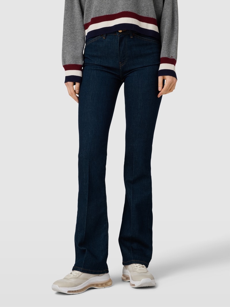 Bootcut Jeans Modell 'NALA' in dunkelblau