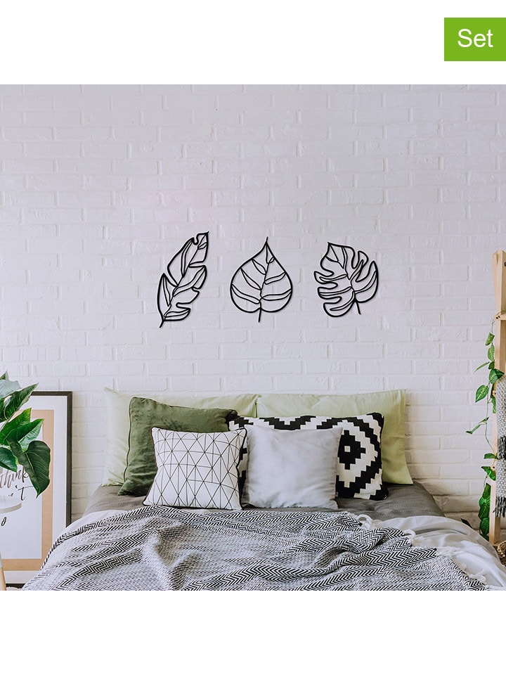 ABERTO DESIGN 3er-Set: Wanddekore 