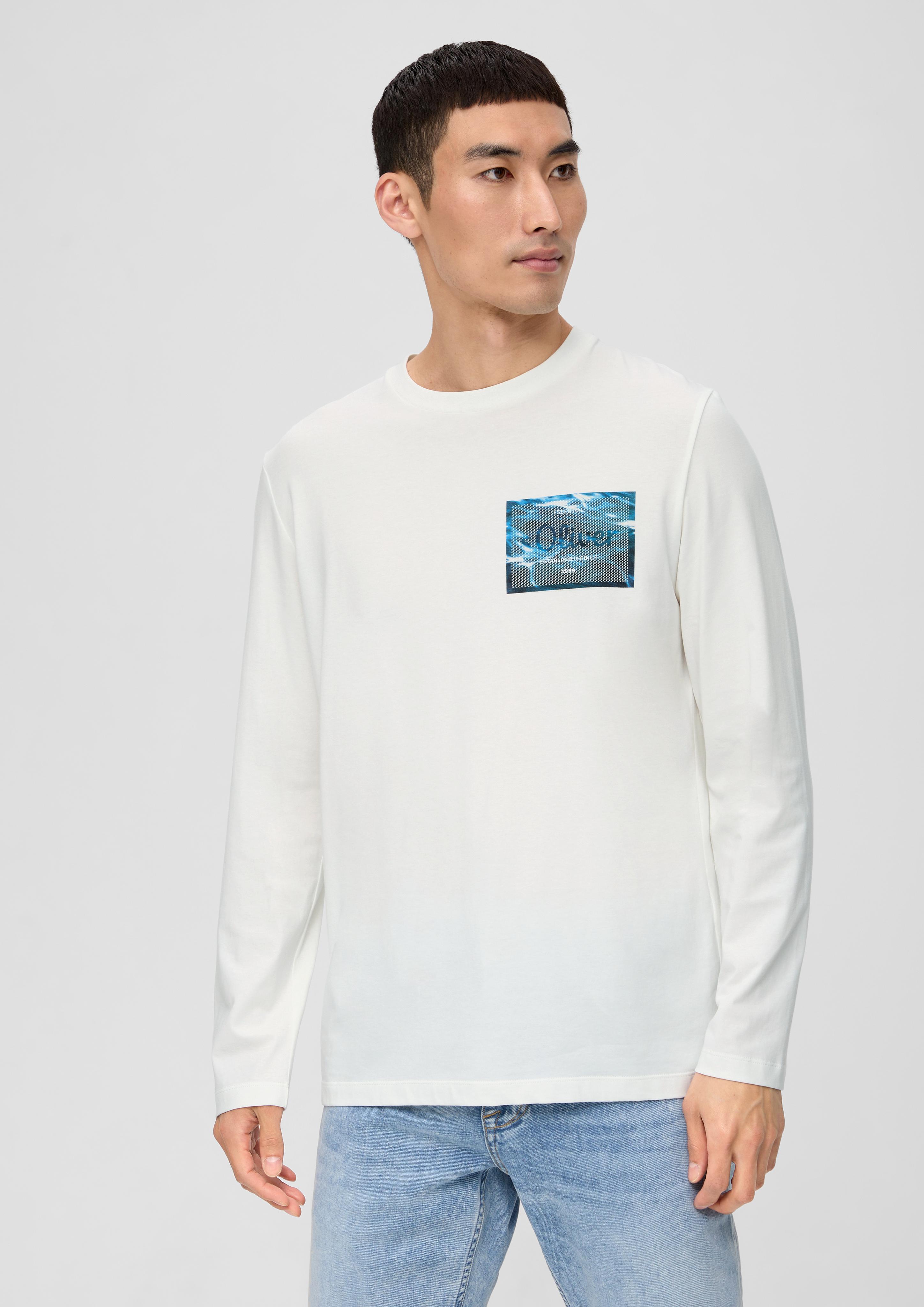 Longsleeve aus Baumwollstretch  2135693-01D1