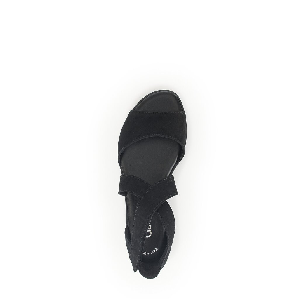 Gabor fashion Riemchensandale schwarz