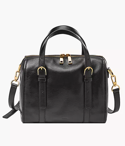 Fossil Satchel Carlie Leder