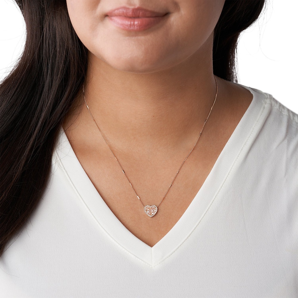 Fossil Chaînette Acier inoxydable collier