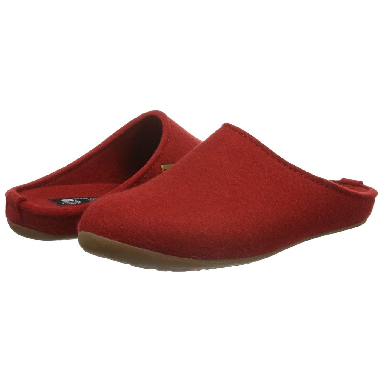 HAFLINGER Hausschuhe rot Everest Fundus