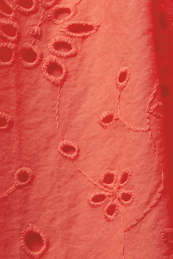 Spitzenkleid aus Baumwolle