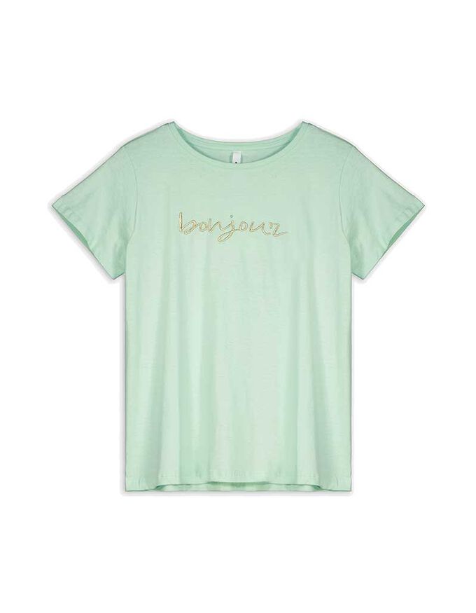 T-Shirt - Stickereien