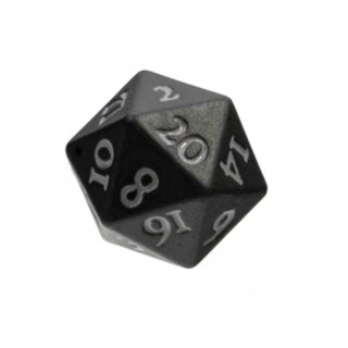 UP - Vivid Heavy Metal Dice: Black