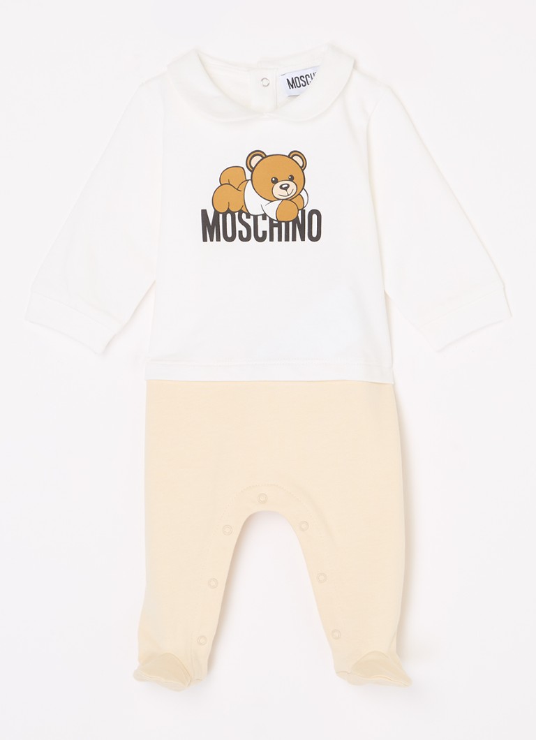 Body pentru bebeluși din bumbac organic Moschino