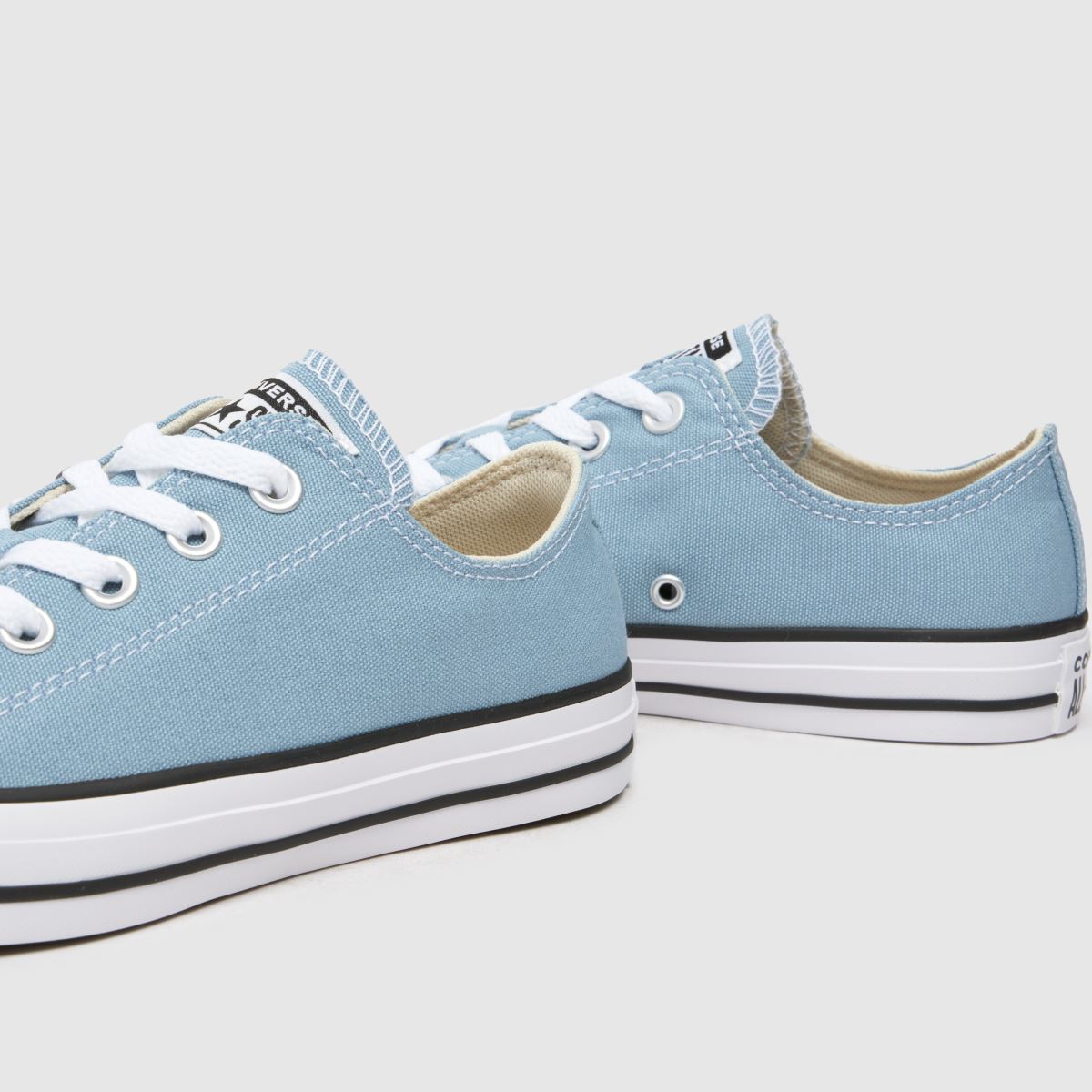 Converse All Star Ox – Ljusblå sneakers