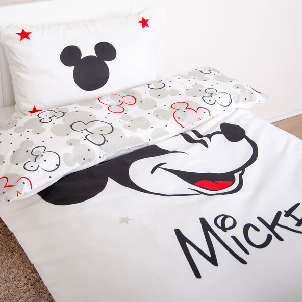 Bettwäsche Mickey Mouse, 100 x 135 cm