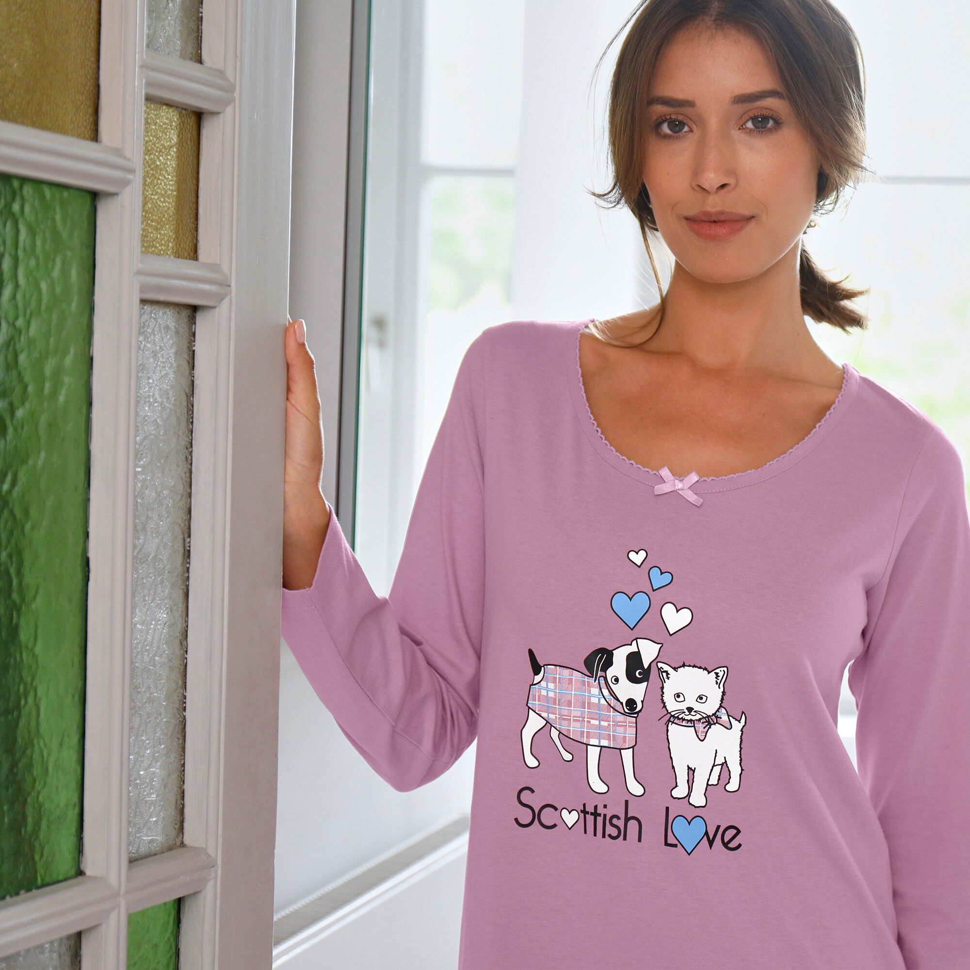Chemise de nuit longue