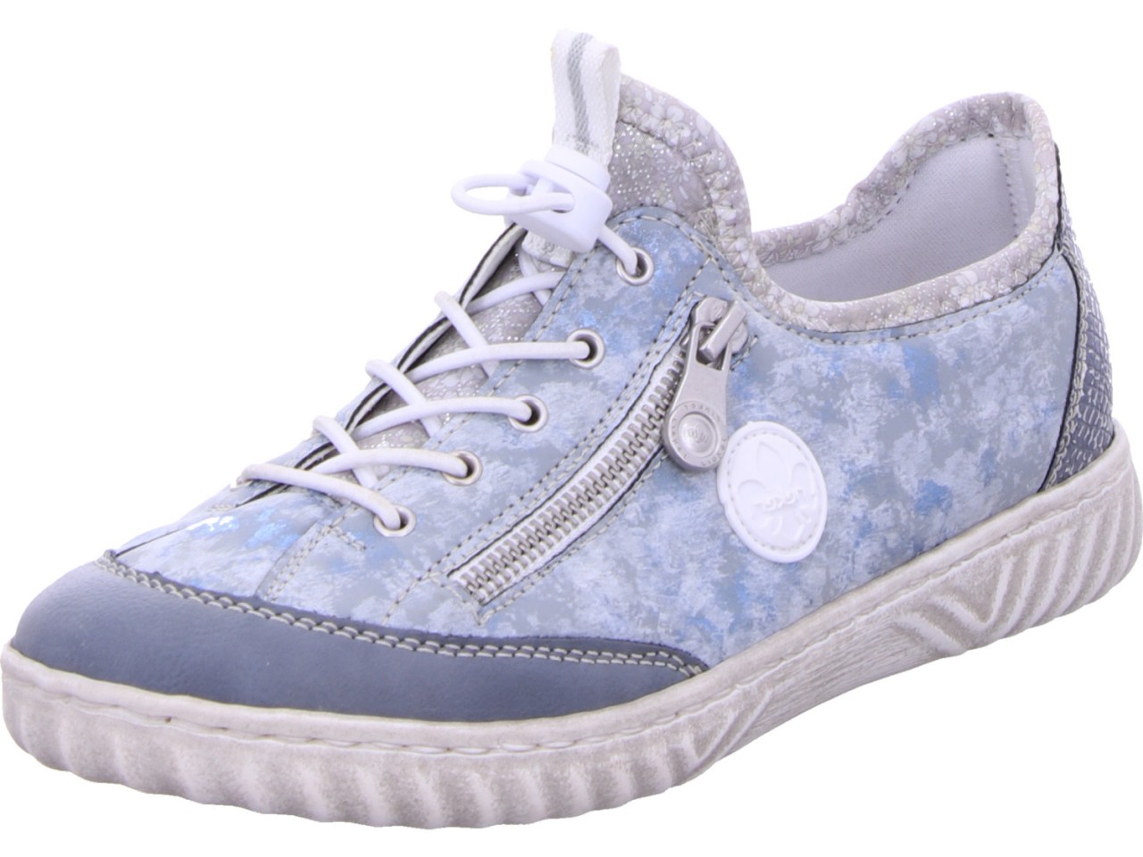 RIEKER Stiefeletten blau