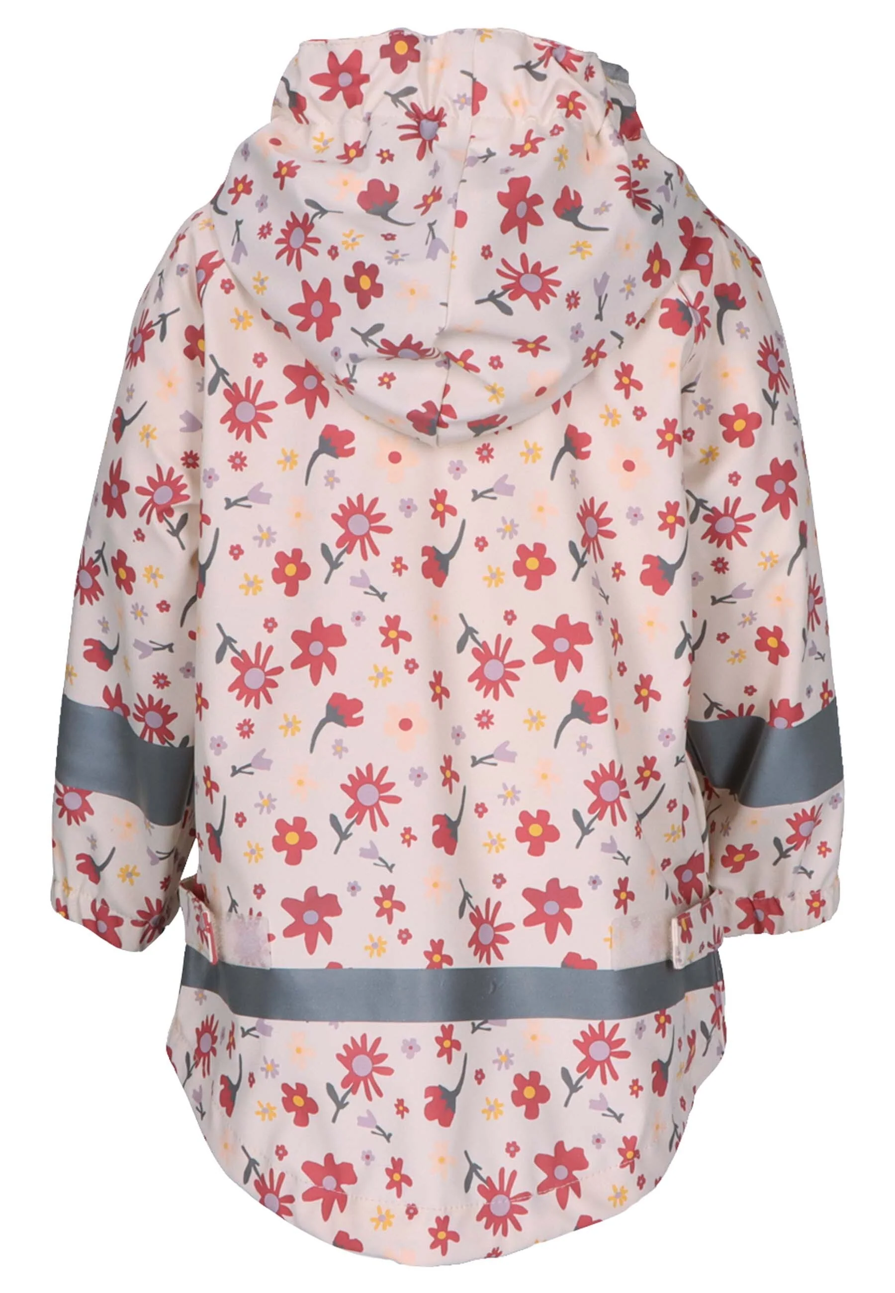 Regenjacke Blumen ungefüttert und wasserdicht,Rosa
