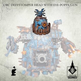 Orc Deffstomper Head with Eye-Poppa Gun