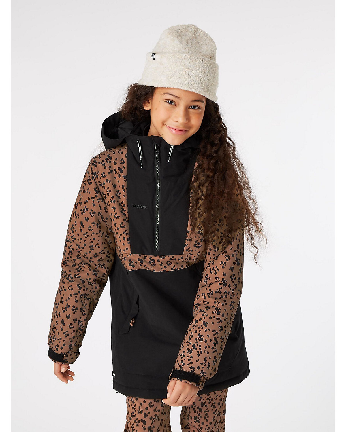 PRTSENNAY JR  - 10K Wasserdicht und atmungsaktiv PFC-Frei   Winterjacke Skijacken für Mädchen