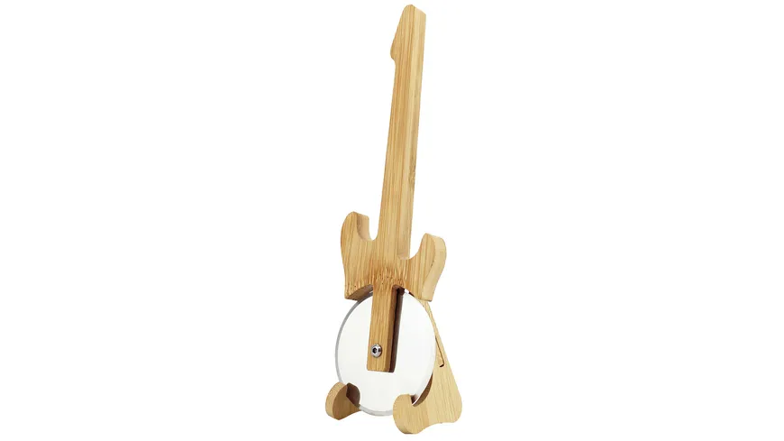 Winkee Pizzaschneider mit Ständer Gitarre