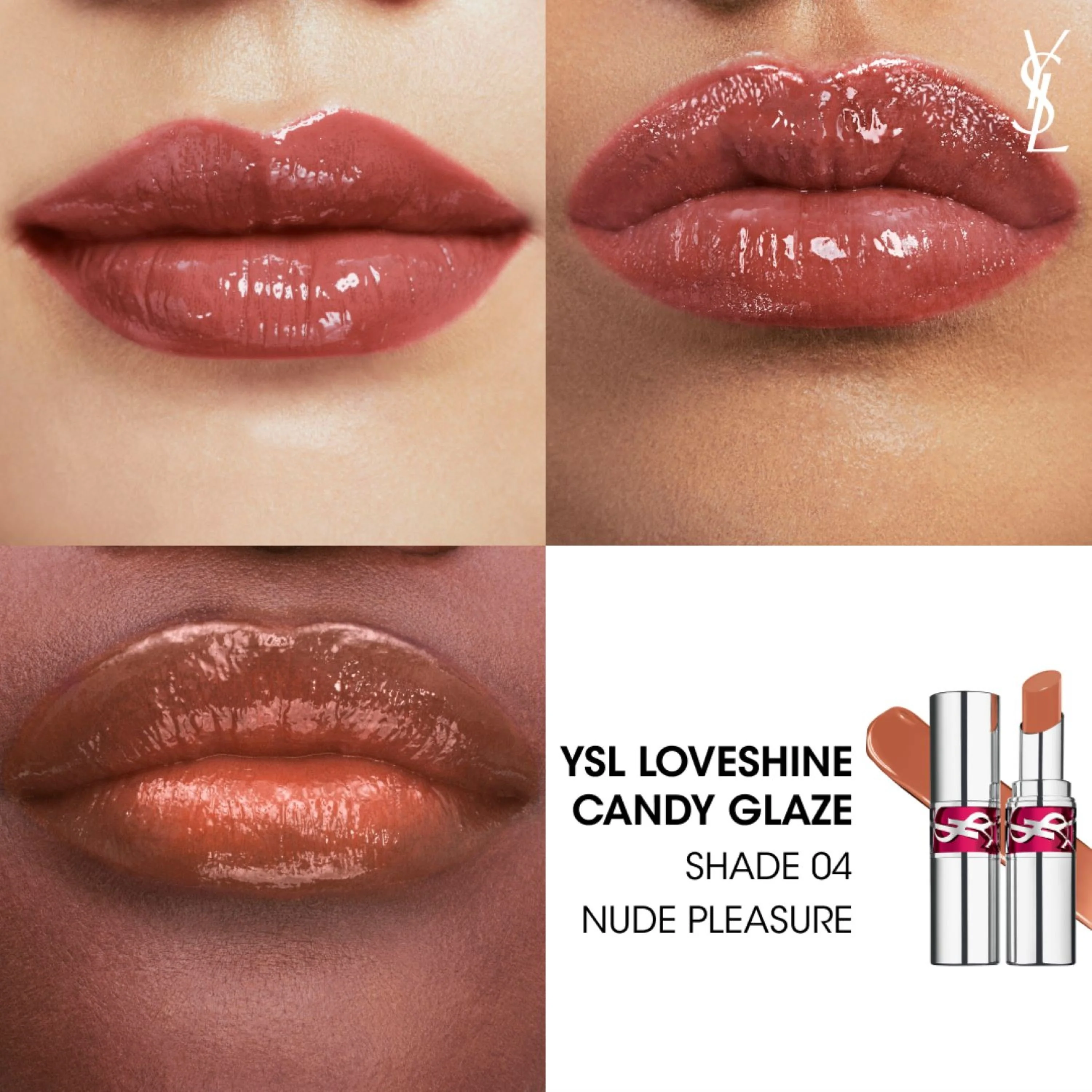 Brillo labial Loveshine Candy Glaze de YSL