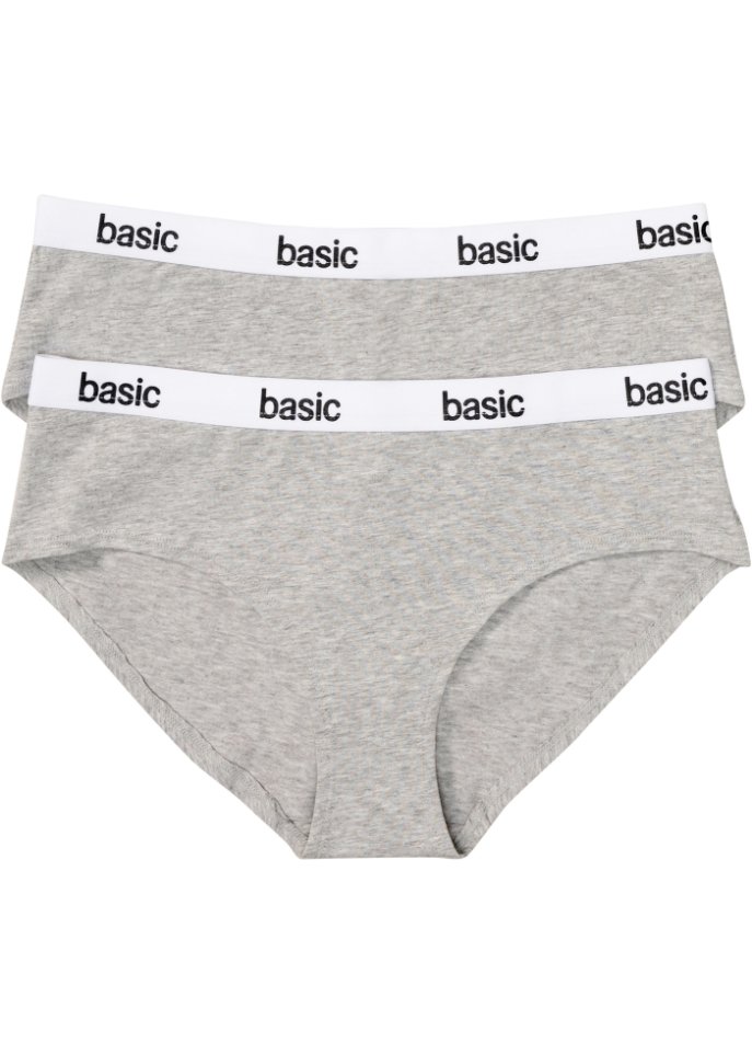 Panty mit Bio-Baumwolle (2er Pack)