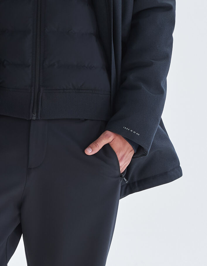 Parka marine WATERPROOF détails Reflective Homme