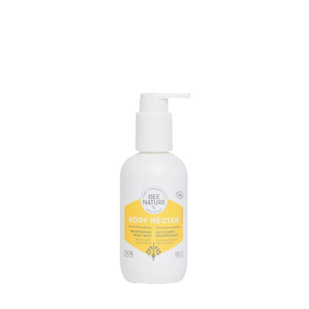 bee nature Lait Corps Nourrissant 200ml - Body Nectar (COSMOS Organic) Lait Corps