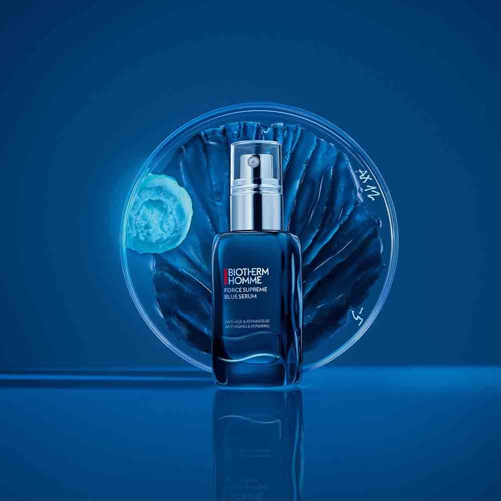 Biotherm Homme Force Supreme Blue Serum - Anti-Aging-Pflege