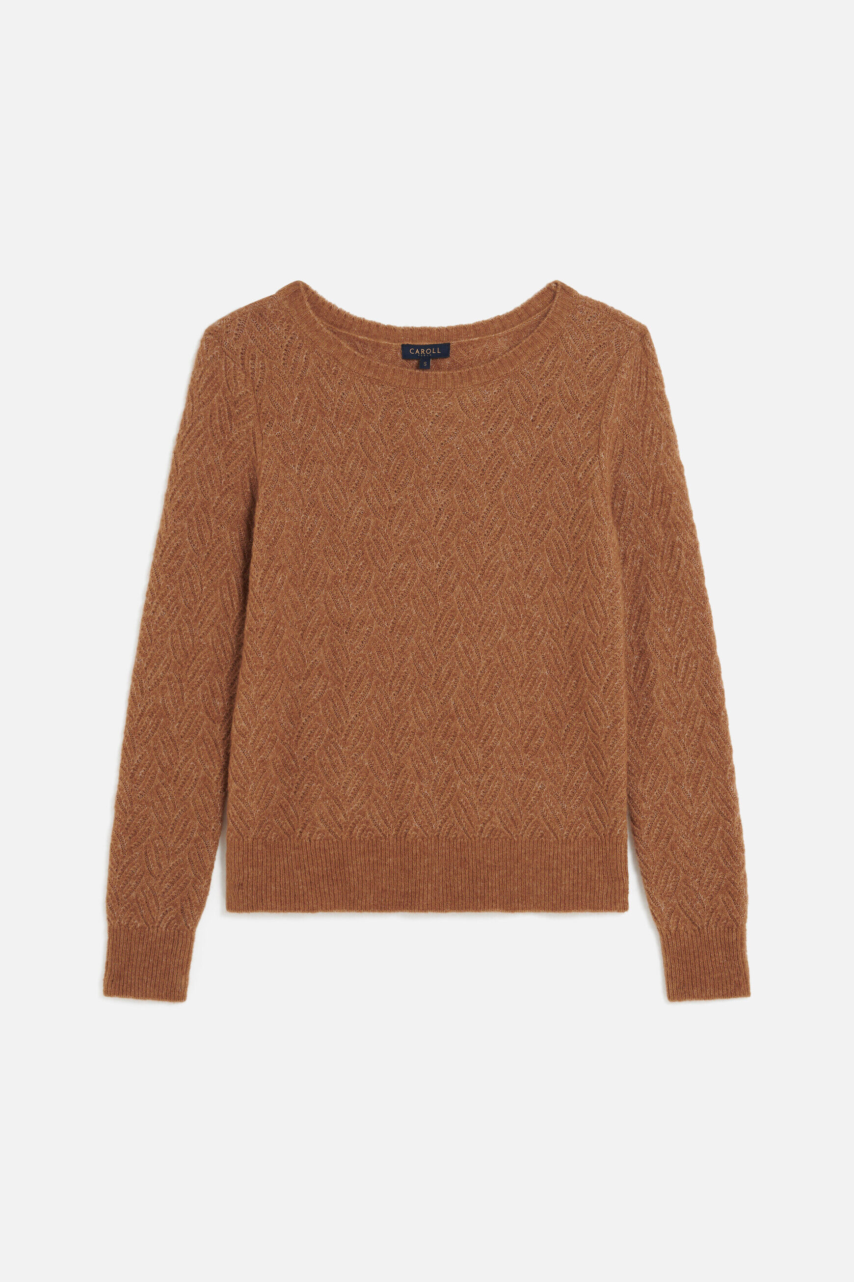 Pull masha camel femme