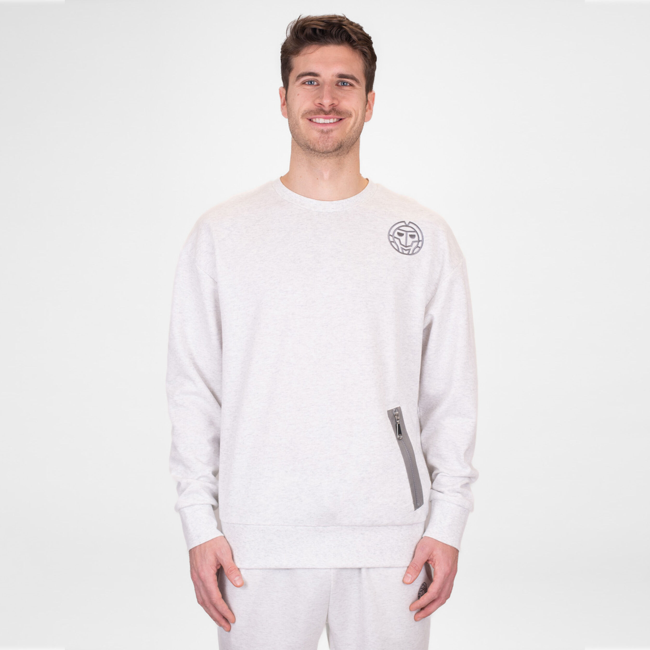 Chill Crew Sweatshirt Herren - Creme