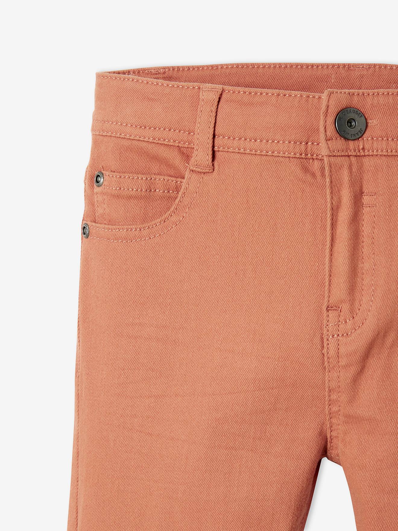 Pantalon slim MorphologiK LARGE garçon beige