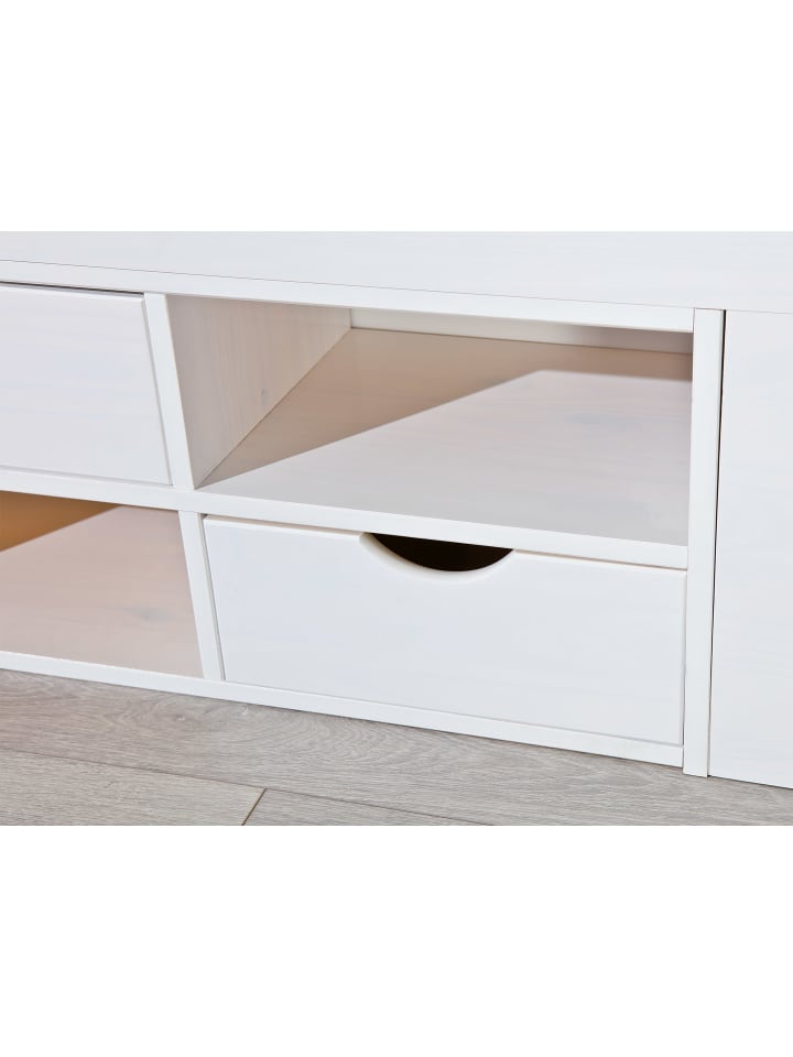 ebuy24 Bett Till Weiß 199 x 146 cm günstig kaufen onesize