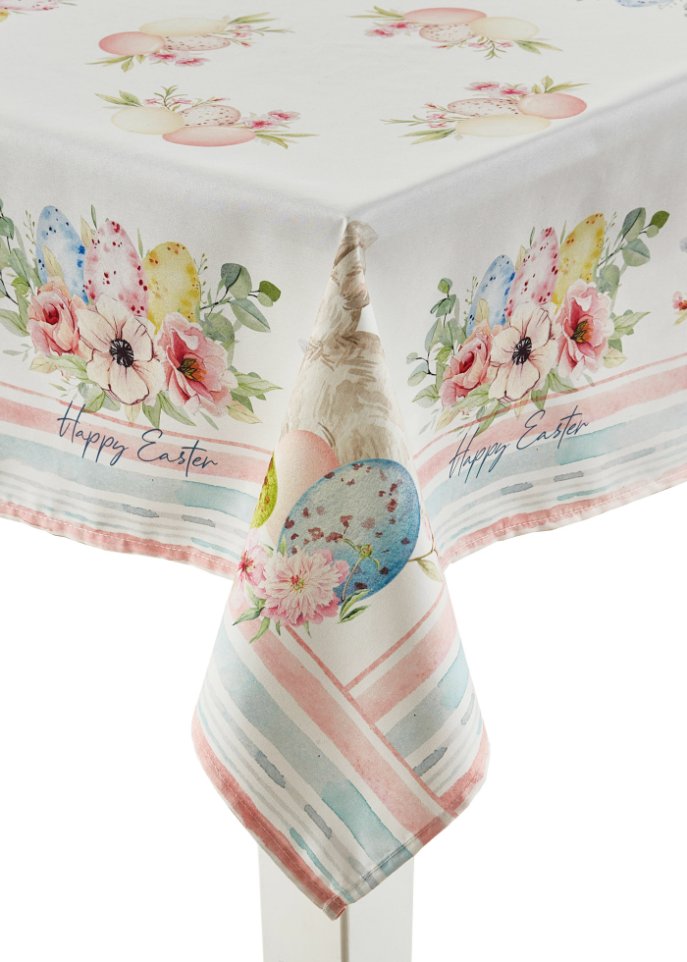 Tischdecke mit Hasen Druck