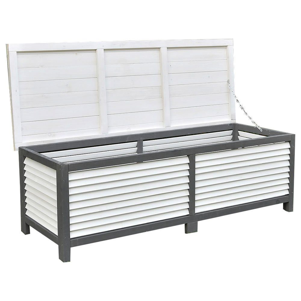 Mucola Auflagenbox Kissenbox Gartentruhe Gartenbox Auflagentruhe, mit Deckel