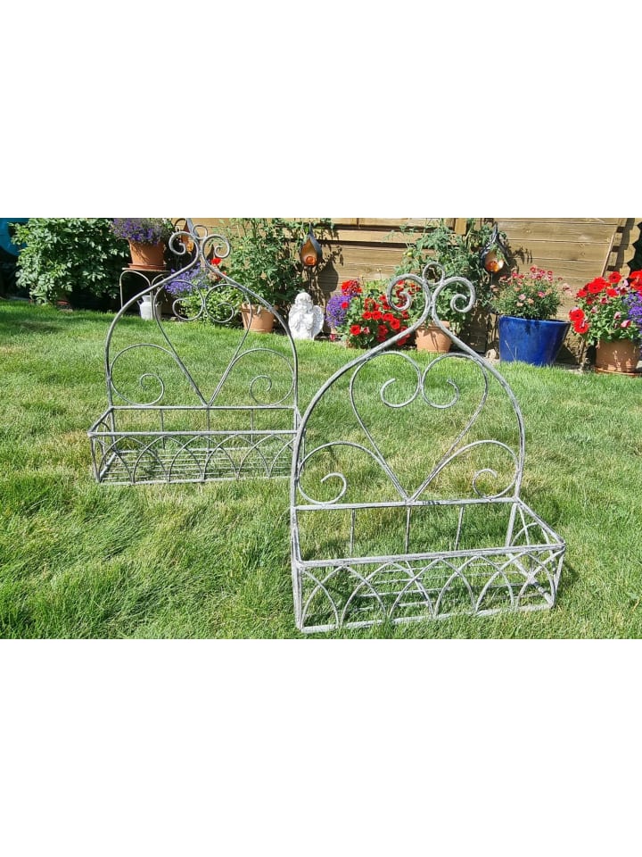 Ambiente Haus Wandregal 2er Set eckig in grau günstig kaufen onesize