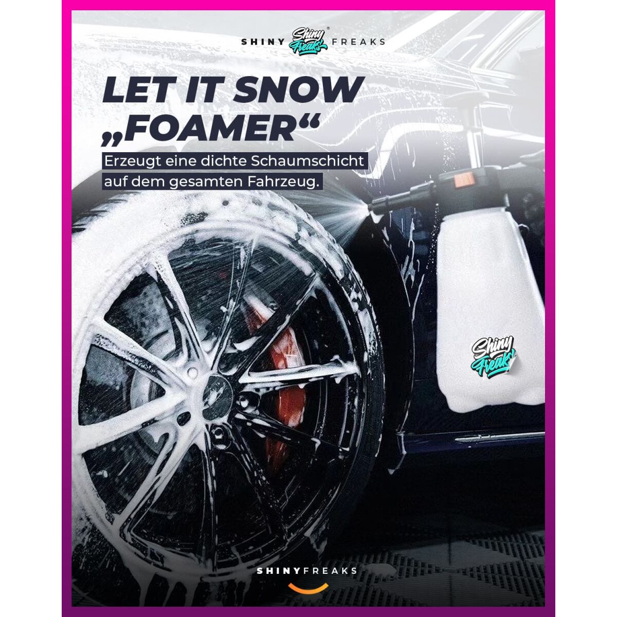 Shiny Garage - Wascheimer Set | Pink Foam 19L
