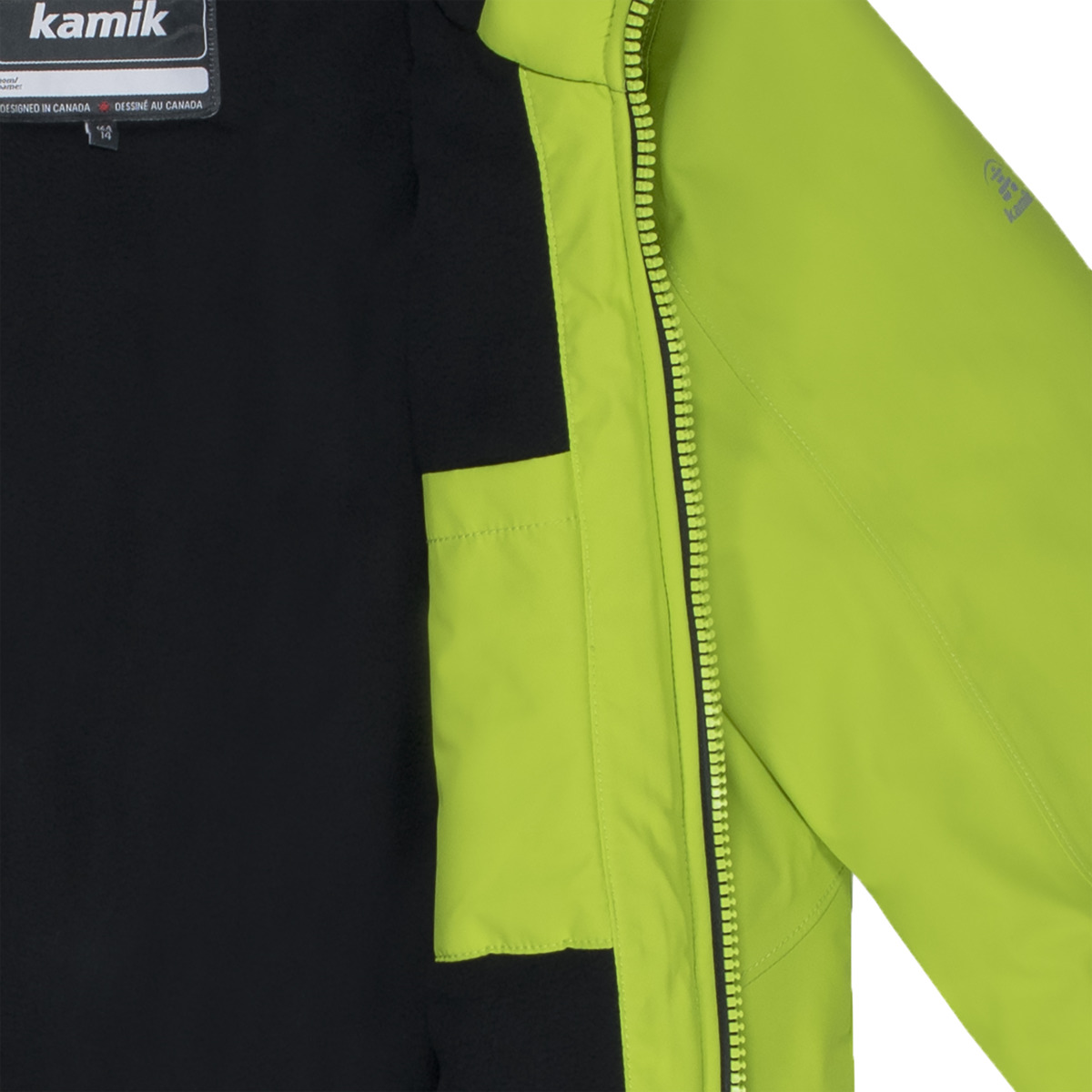 Kamik FINN Winterjacke gruen