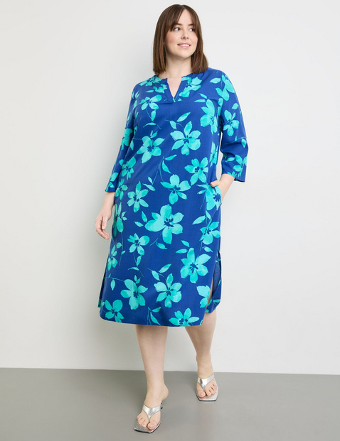 Tunikakleid mit Flower-Print