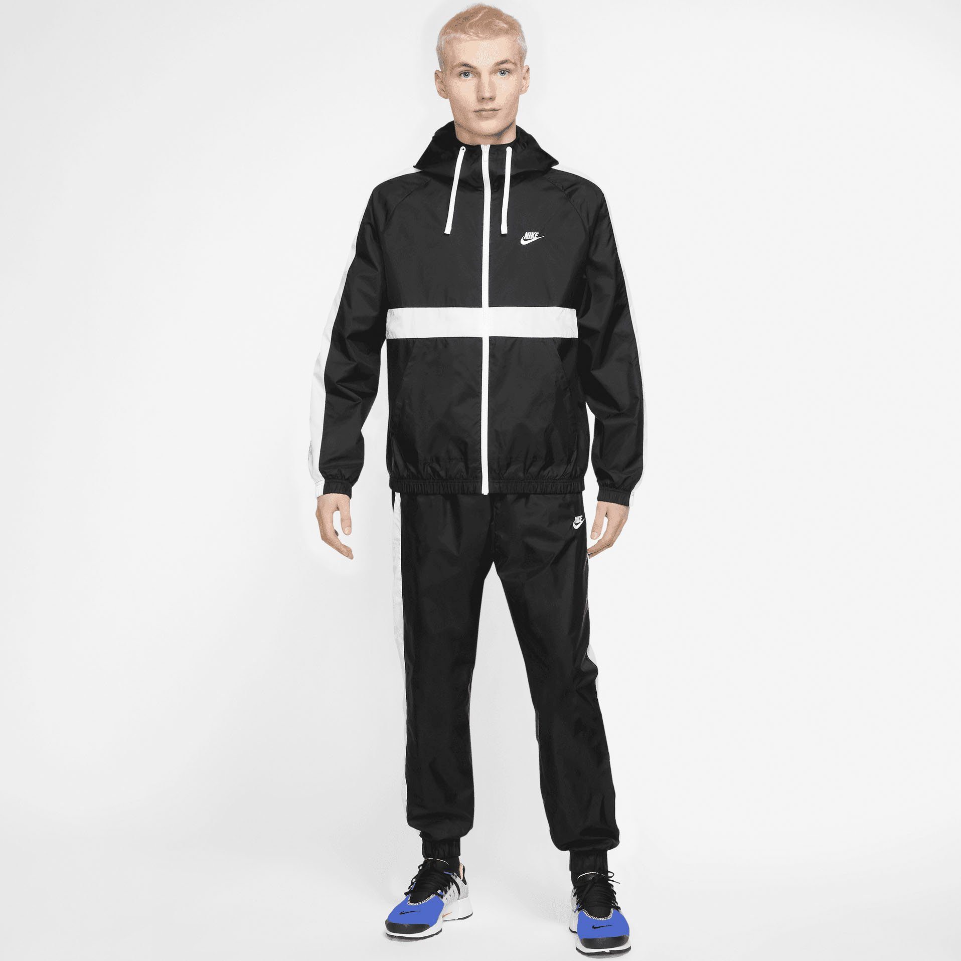 Nike Sportswear Trainingsanzug MEN'S HOODED WOVEN TRACKSUIT