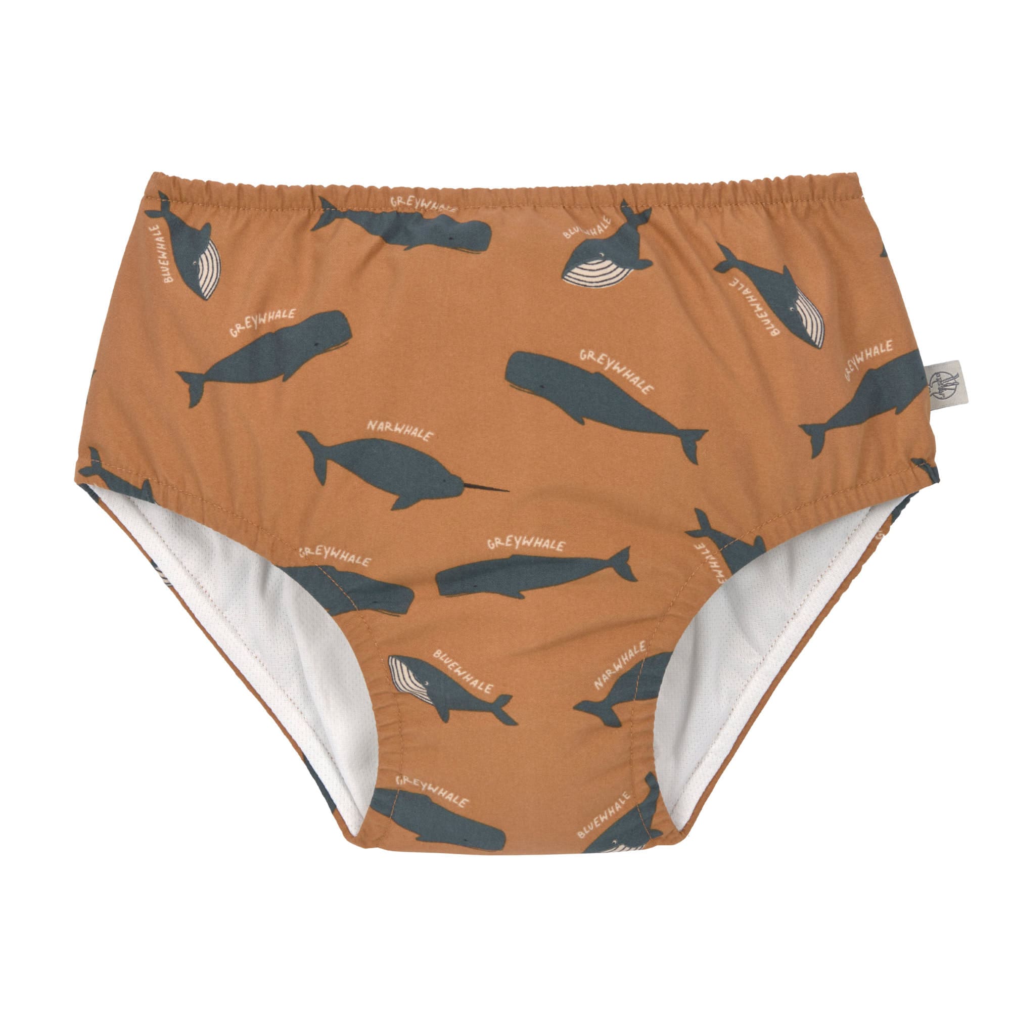 Schwimmwindel Baby - Wal, Karamell