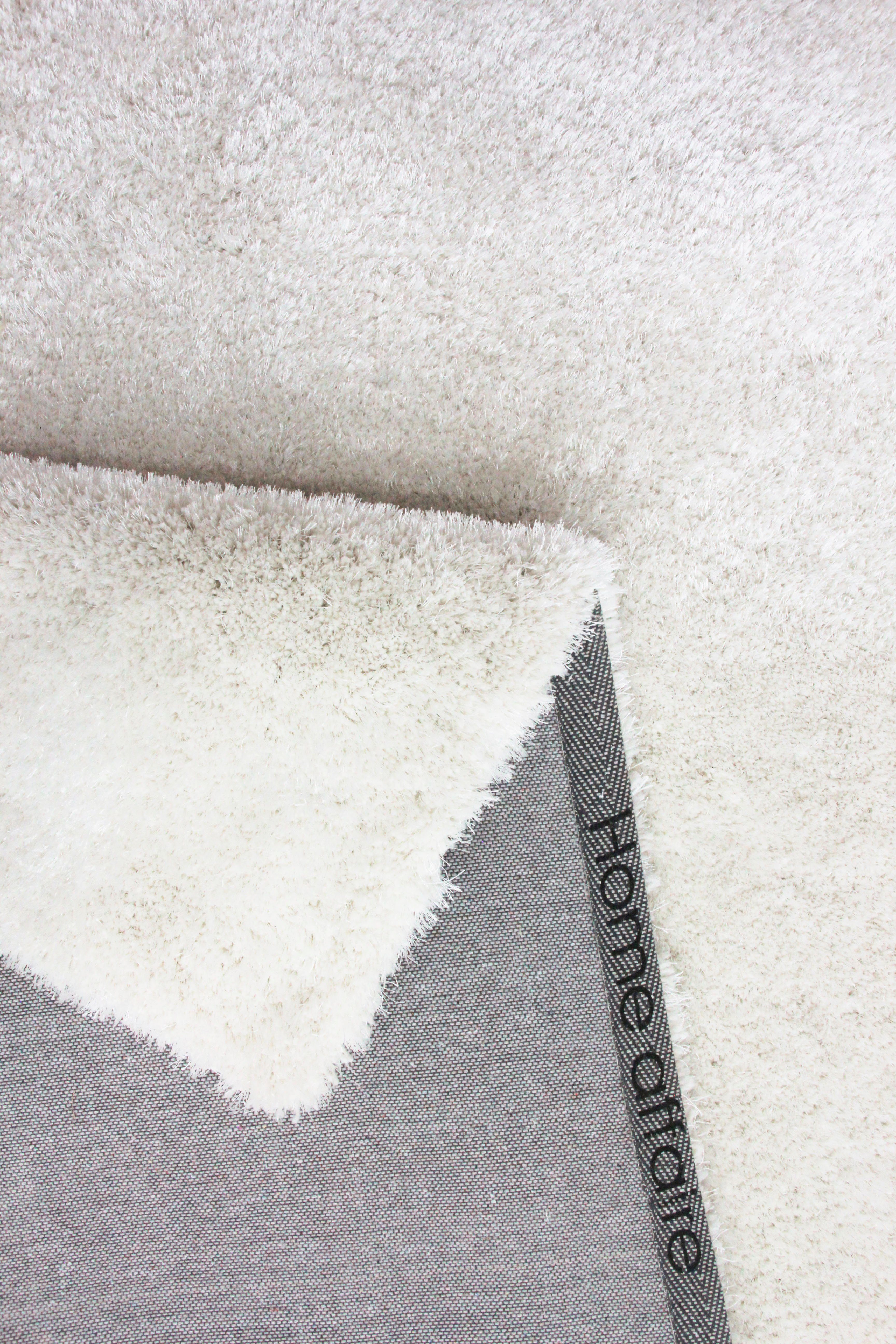 Hochflor-Teppich Deman, Home affaire, rechteckig, Höhe: 25 mm, Uni-Farben, Mikrofaser Teppiche, flauschig, Wohnzimmer, Schlafzimmer