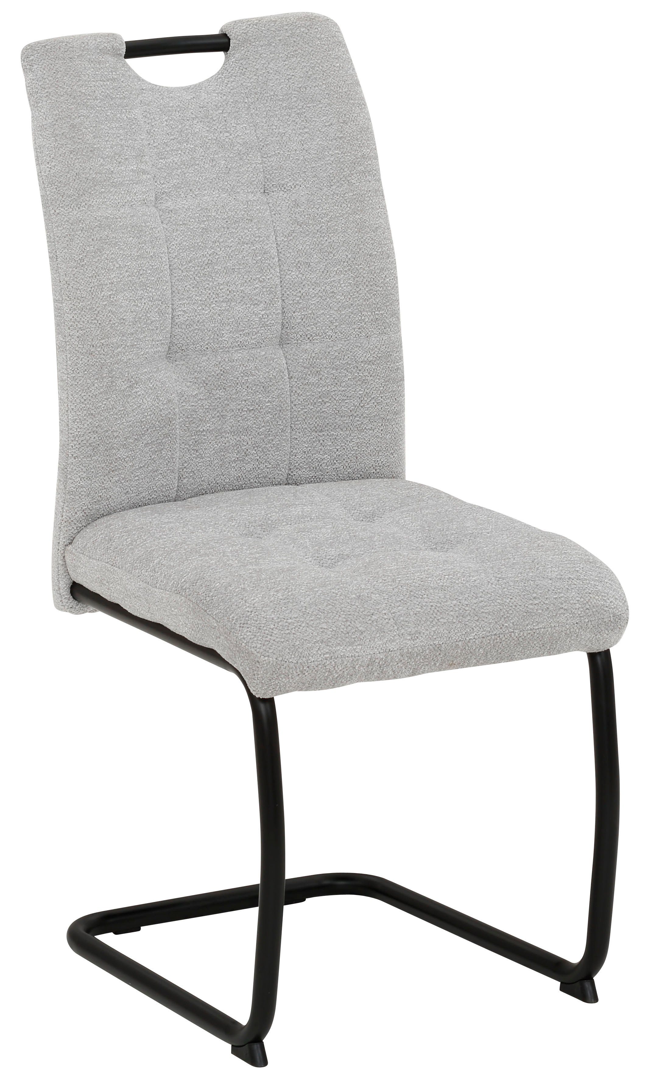 HELA Freischwinger (Set, 2 St), Küchenstuhl, für den Esstisch, in Teddyoptik
