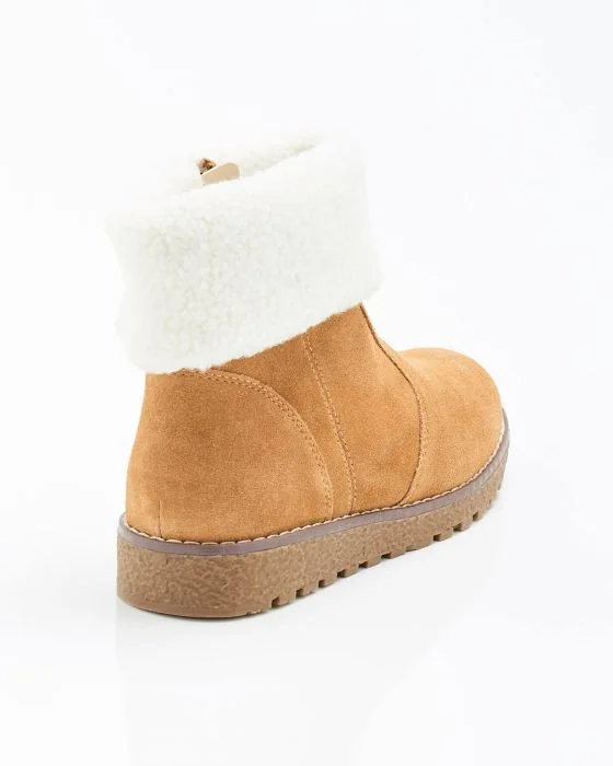 Boots fourrées, à porter col relevé ou retourné Thermolactyl