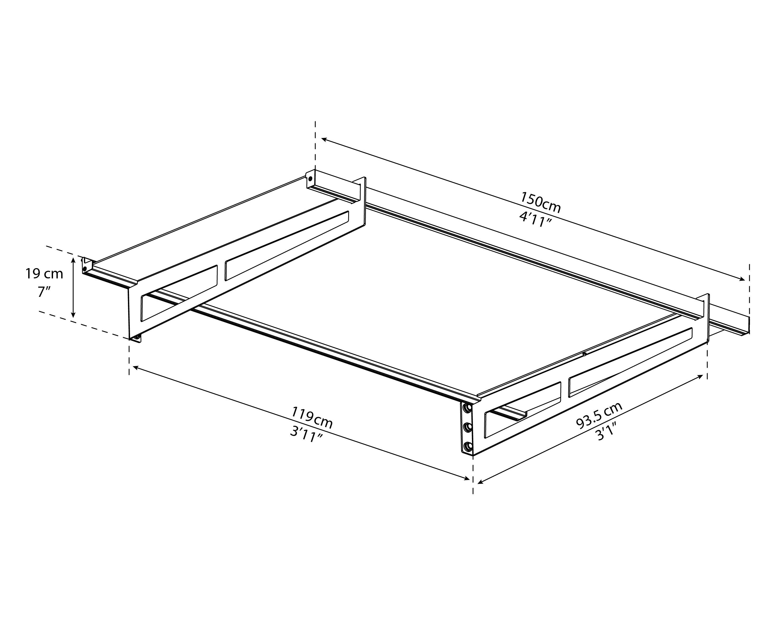 Palram - Canopia Pultvordach Bremen 1500, 150x93,5x18,5 cm