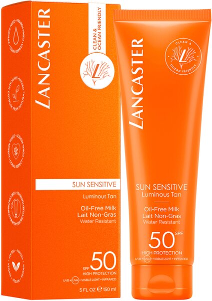 Lancaster Sun Sensitive Oil-Free Milk SPF50 Sonnenlotion