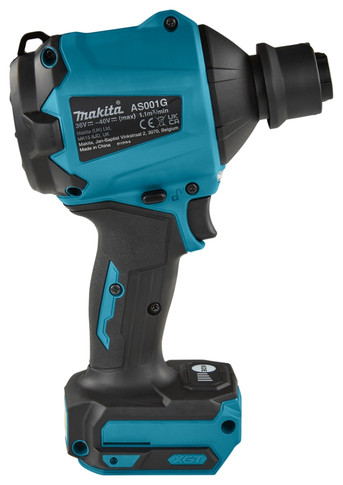 Makita AS001GZ 40V Max puhalica i usisivač bez baterija i punjača