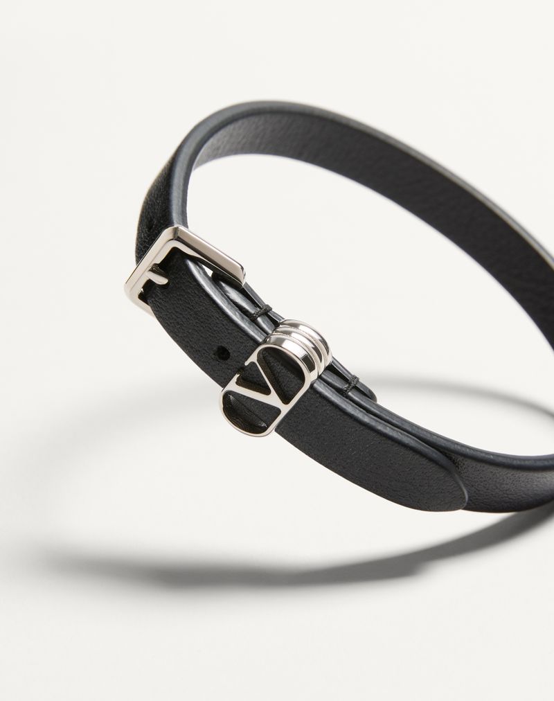 Valentino Ovalette Armbånd I Kalveskind