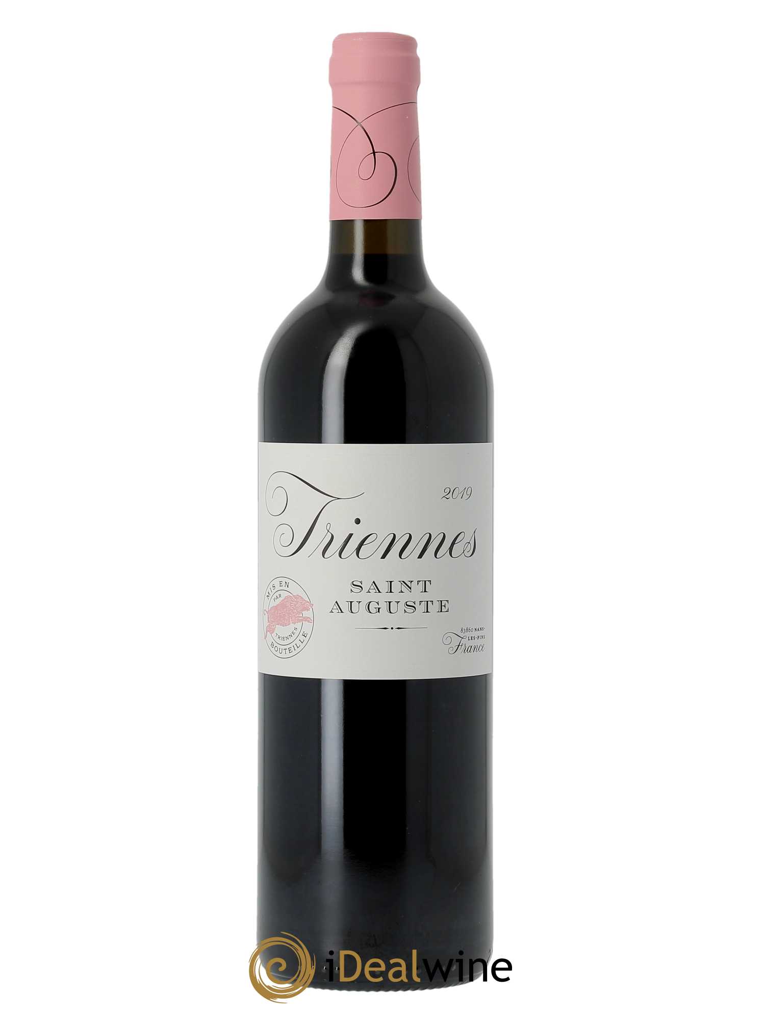 IGP Pays du Var (Vin de Pays du Var) St Auguste Triennes (Domaine)  2019 - Lot de 1 Bouteille