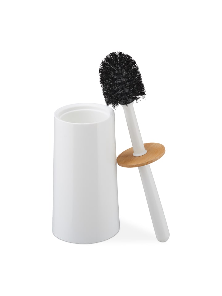 relaxdays Toilettenbürste in Weiß günstig kaufen onesize