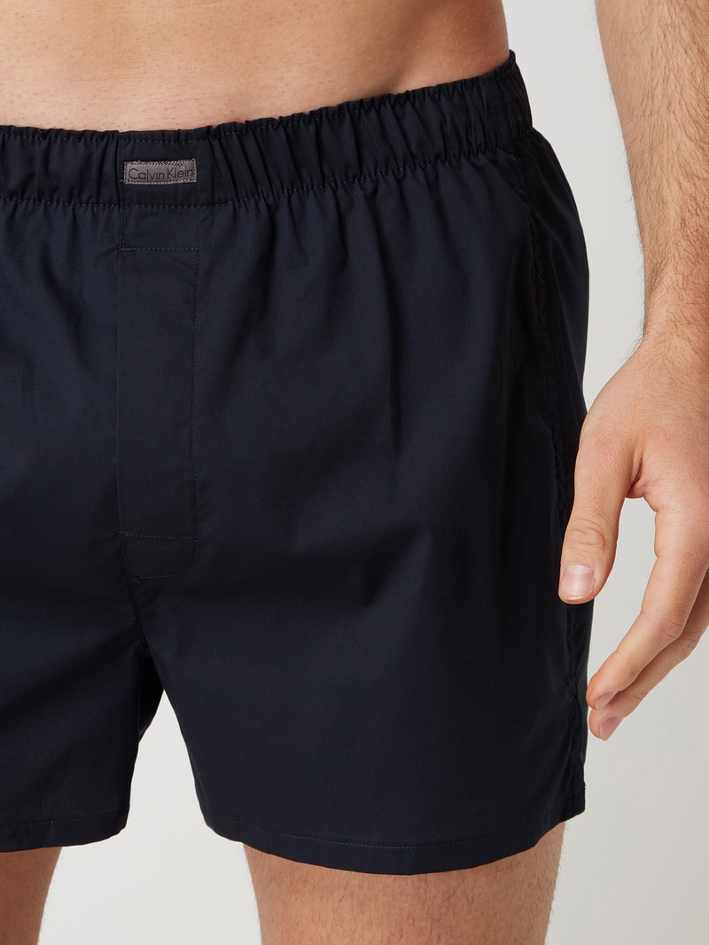 Boxershorts aus Baumwollmischung im 3er-Pack in dunkelblau