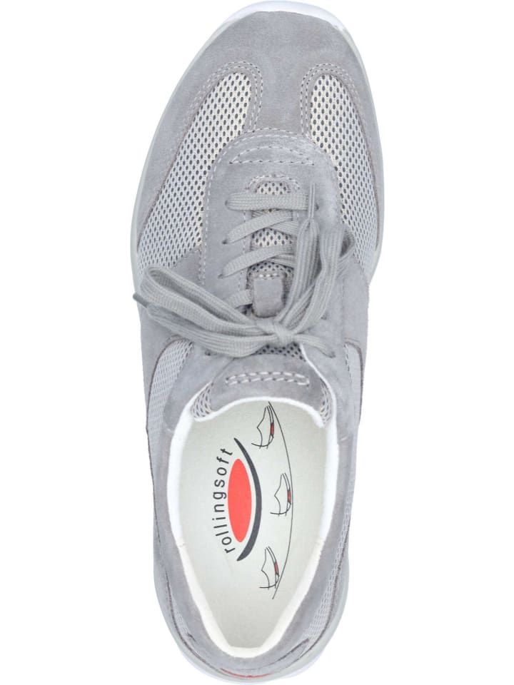 Gabor Schnürschuhe in silber günstig kaufen