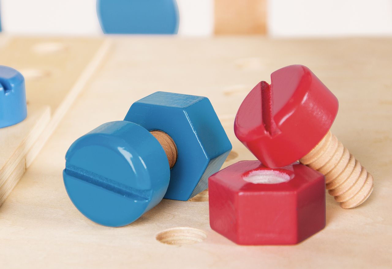 Pinolino Kinderträume Pinolino Werkzeugwagen Kalle, blau