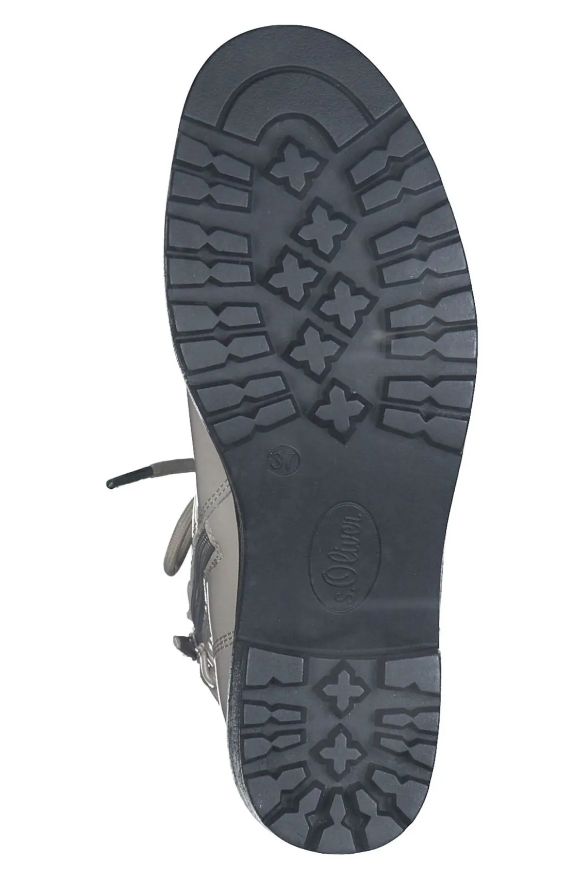 s.Oliver  Stiefelette - Beige - Blockabsatz